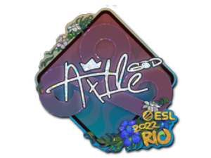 Наклейка|Ax1Le(блёстки)|Рио2022